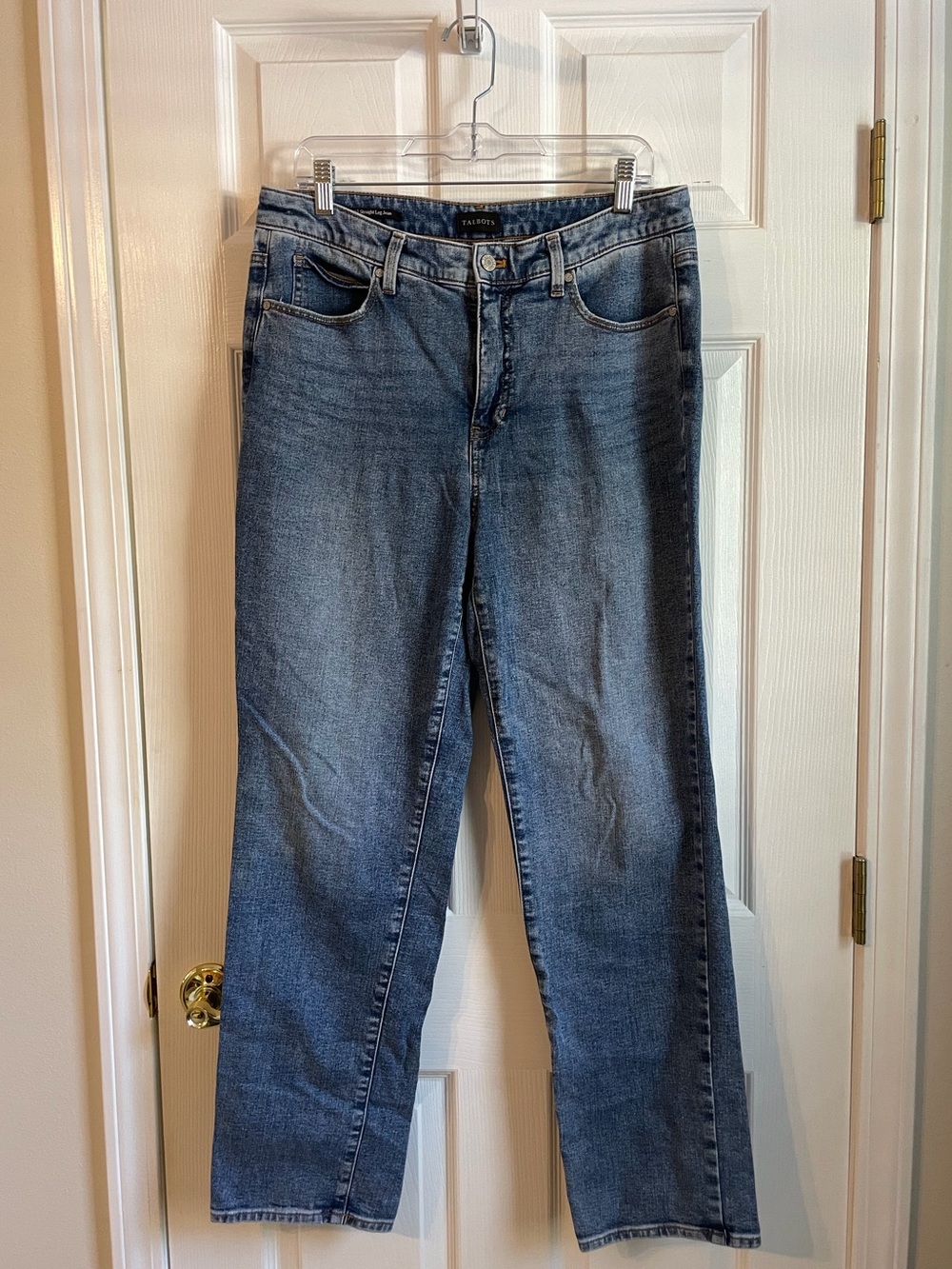 Talbots Straight-Leg Jeans, Size 8